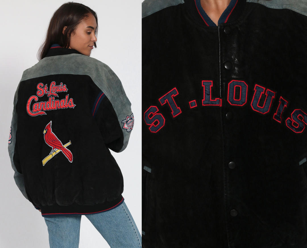 Vintage 90s St. Louis Cardinals Starter Bomber Jacket