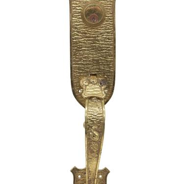 Arts &#038; Crafts 19.5 in. Polished Bronze Entry Door Pull Handle