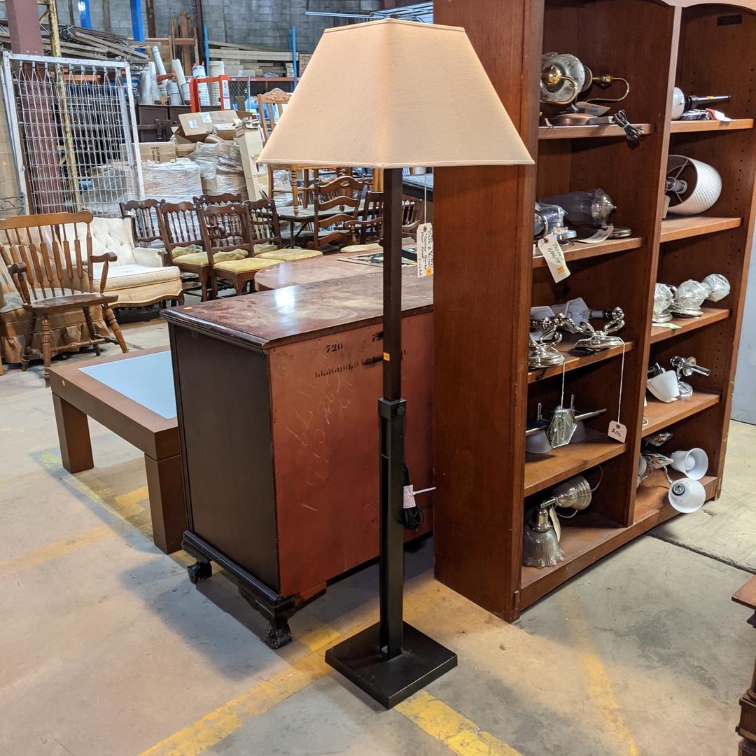 Denley Bronze Floor Lamp by Crate & Barrel Community Forklift