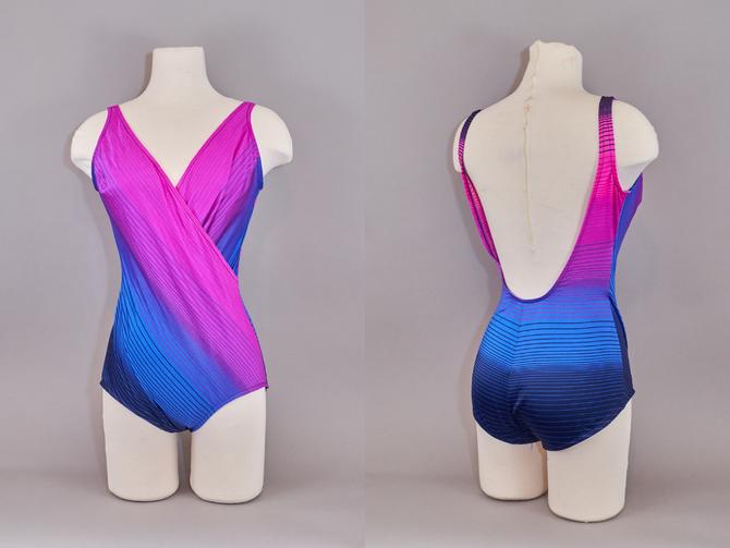 80s Swimsuit Hot Pink Neon Jantzen One Piece Bathing Suit By Babelovesjazz From Babe Loves Jazz Of New York Ny Attic