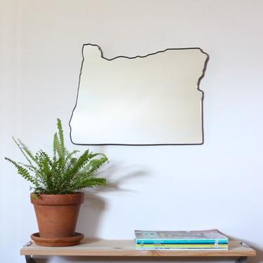 Oregon Mirror / Wall Mirror State Outline Silhouette Portland Eugene 