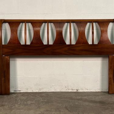 Kent Coffey Perspecta Mid-Century Modern Headboard ~ Full Size 