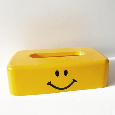 Smiley Tissue Box Cover 
