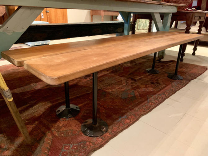 Pair Of Locker Room Benches 6 Long 135 Each From Vintage