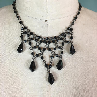 Metal bead hot sale necklace 90s