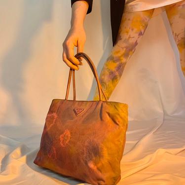 Prada Tessuto Pink Tie Dye Bag 
