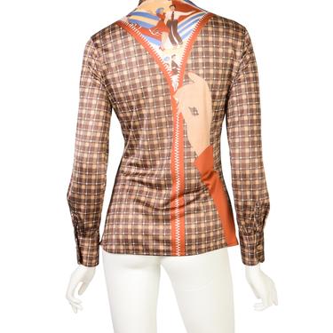 Vintage 1970’s “Nik Nik” Label Japanese Kabuki Disco Polyester Shirt, 70’s  Disco Shirt, 70’s Fitted Shirt, Kabuki Theatre, Vintage Clothing