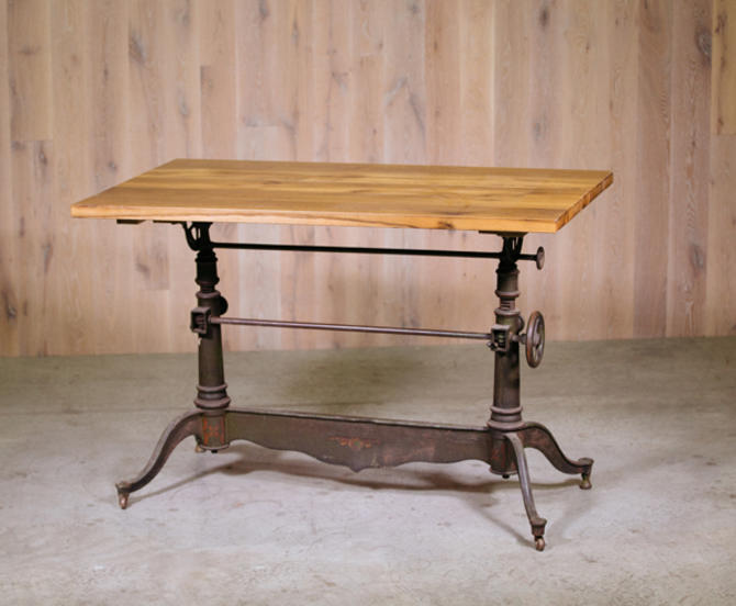 Dietzgen Drafting Table From Provenance Of Philadelphia Attic