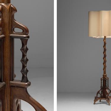 Twisted Floor Lamp