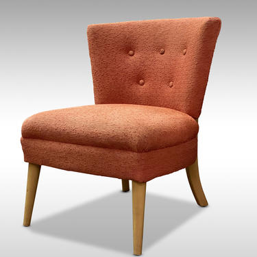 Modern Slipper Chair by Kroehler, Circa 1950s - *Please ask for a shipping quote before you buy. 