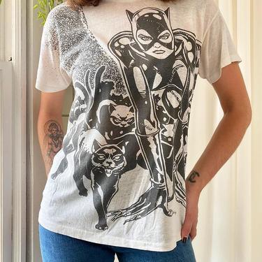 90s Catwoman Allover Tee