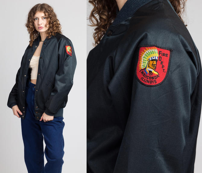ジャケット・アウター in the attic fireman jacket In the Attic Bondage Gothic Punk If Six Was Nine Jacket