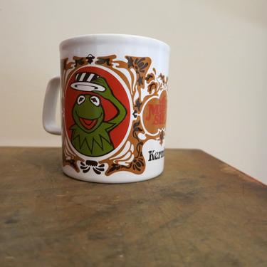 Kermit the Frog mug 1978 Kiln Craft Muppet Show coffee tea Jim Henson 