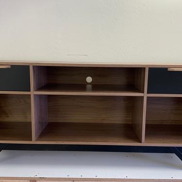 NEW Hand Built Mid Century Style TV Stand / Buffet / Credenza / Record Cabinet - Free Shipping! 