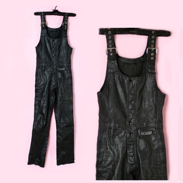 Mens hot sale biker overalls