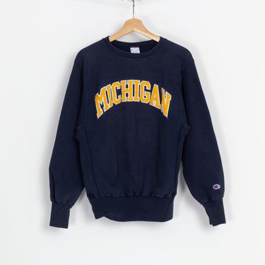 80s University Of Michigan Champion Reverse Weave Sweatshirt