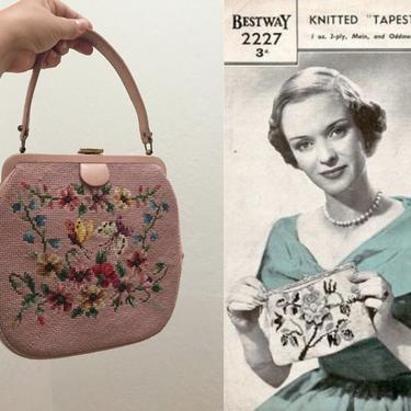 1960s Needlepoint Handbag