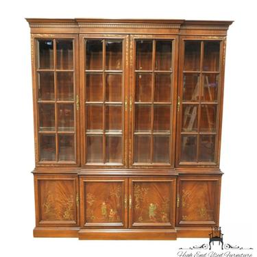 HIGH END Mahogany Asian Inspired Chinoiserie 72