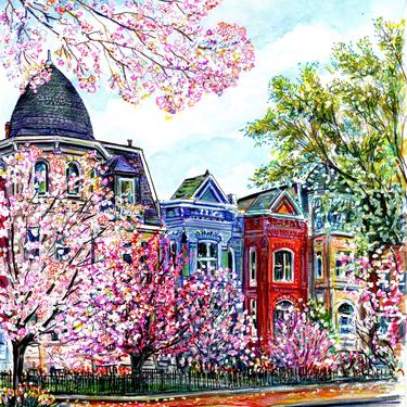 Limited Edition Spring 2022 Capitol Hill Art by Cris Clapp Logan 