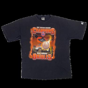 Vintage Baltimore Orioles &quot;1997 Division Champs&quot; Starter T-Shirt