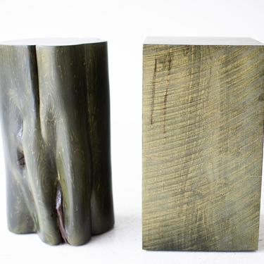 Tree Stump Tables - Army Green 