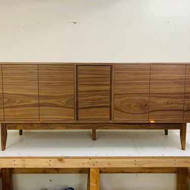 NEW Hand Built Mid Century Style 81" Buffet / Credenza / TV Stand / Dresser / Bathroom Vanity Cabinet ~ Free Shipping! 