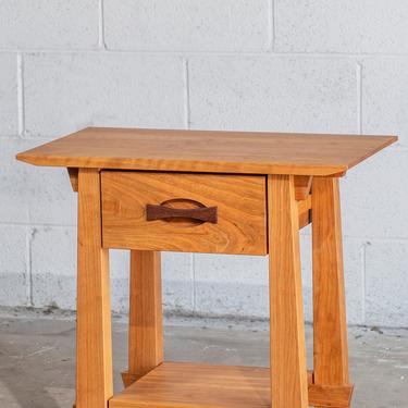 Enso Side Table Night stand -Oak, Walnut or Cherry 