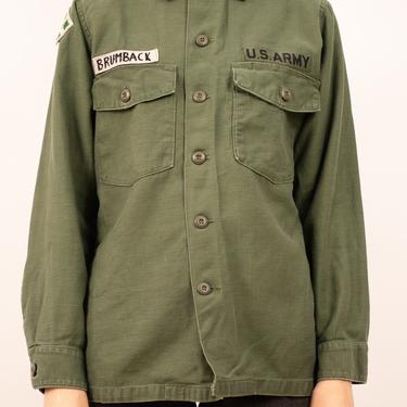 1970's 'brumback' OG-107 army shirt