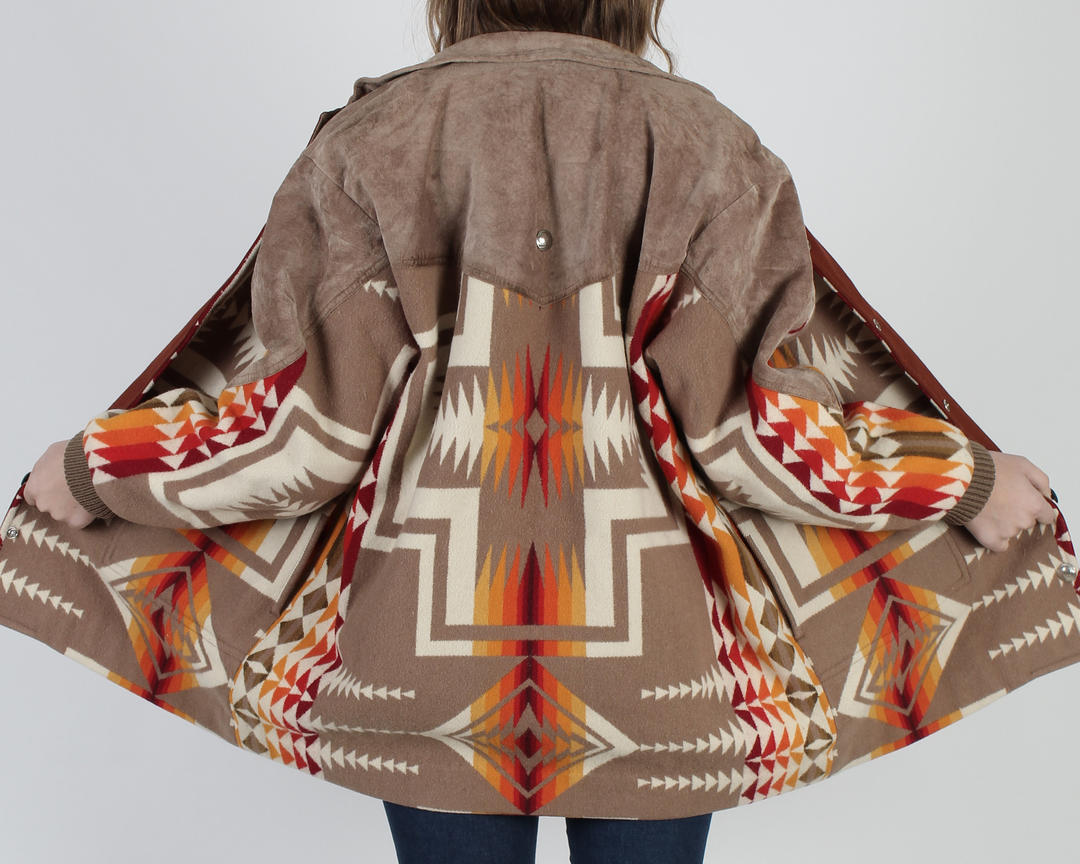 Custom pendleton hotsell blanket coats