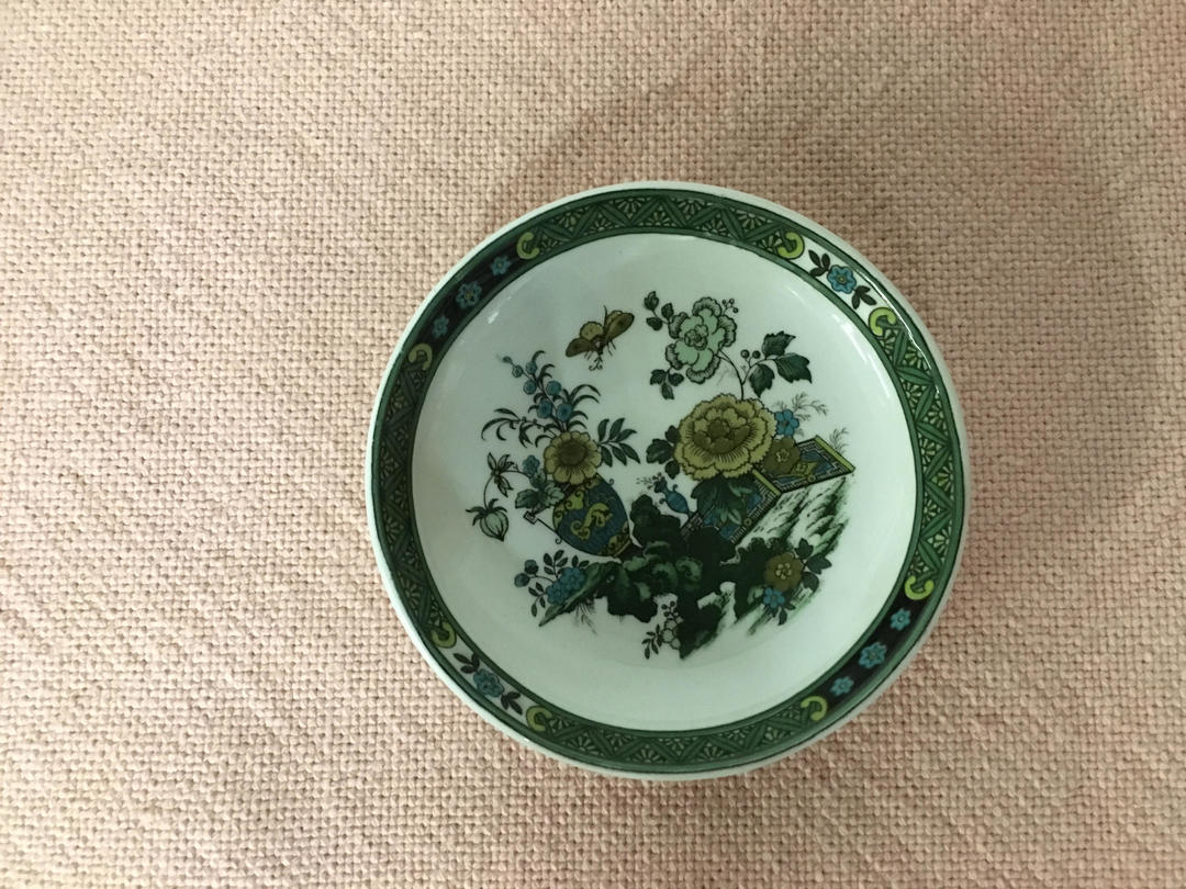 Vintage Spode 3 SIAM 2/5627 E Tea Bag Saucer Over the Years Silver