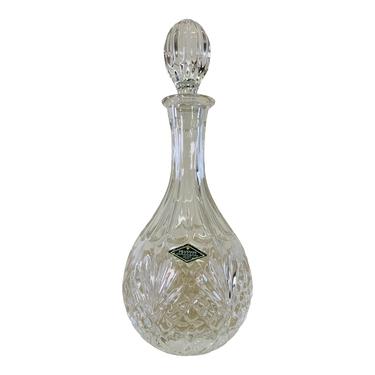 Vintage Irish Crystal Glass Decanter with Stopper