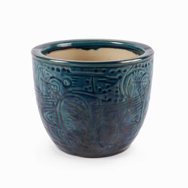 Vintage Ceramic Vase Planter Mid Century Modern 