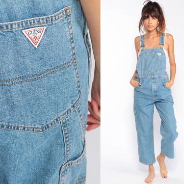 Guess overalls hot sale womens