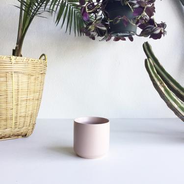 4.5" Pot/Planter-Desert Pink cylinder