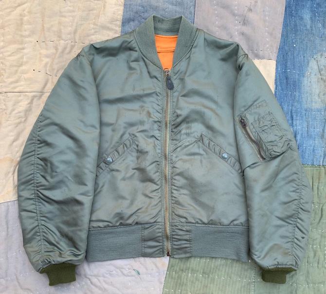 NAMED 1968 Vietnam L-2B Summer Flight Jacket Medium Bomber USAF | No ...