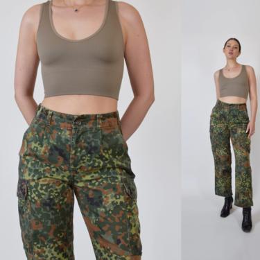 Vintage German Camo Army Pants | Vintage Army Cargo Pants | Vintage Military Pants 