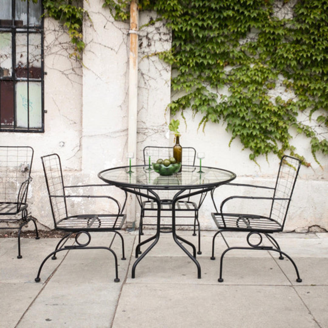 Vintage Black Patio Set Sunbeam Vintage Highland Park Los Angeles, CA