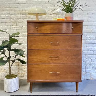 Mid Century MODERN WALNUT DRESSER by Harmony House | Circa60