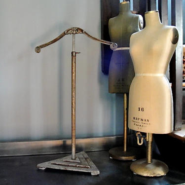 Vintage clothing store display hanger 