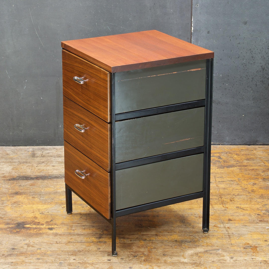 George Nelson Steel Frame Herman Miller Petite Chest Drawers
