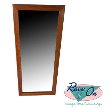 Teak Framed Mirror