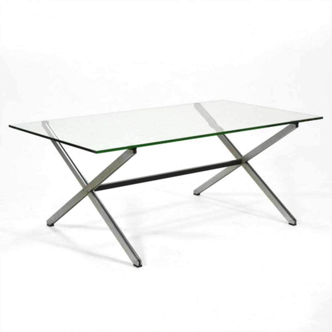 Florence Knoll Parallel Bar Coffee Table Pegboard Modern Highland, IN