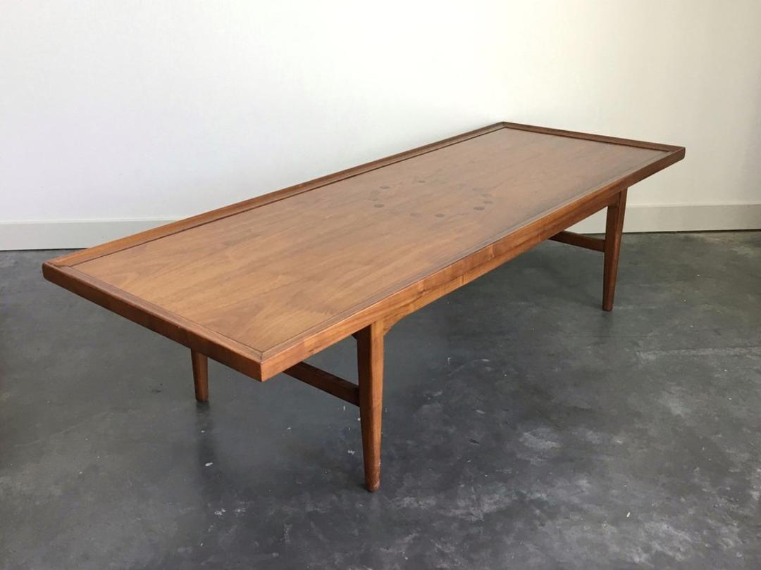 vintage mid century modern Drexel Declaration coffee table. ReRunRoom