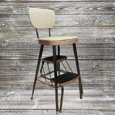 Vintage Kitchen Step Stool, Folding Step Stool, Ames | A GoGo