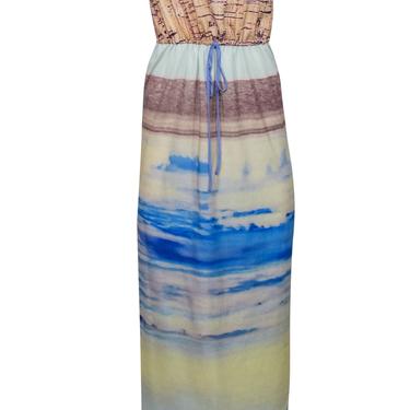 Clover Canyon - Multicolor Multi-Print Strapless Maxi Dress Sz S