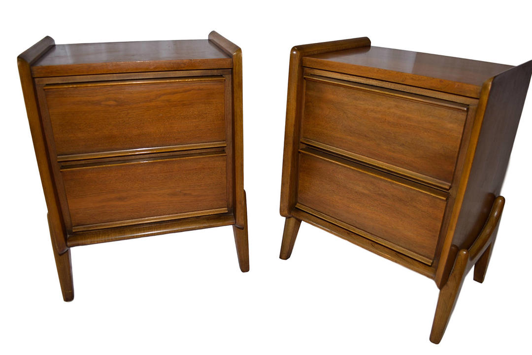 Pair of Mid Century Modern Nightstands side tables Mary Kay's