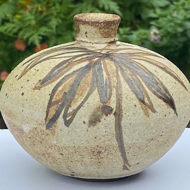 Vintage Studio Pottery Weed  Pot 