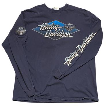 (XL) Harley-Davidson Camarillo California Navy Long Sleeve 121821RK