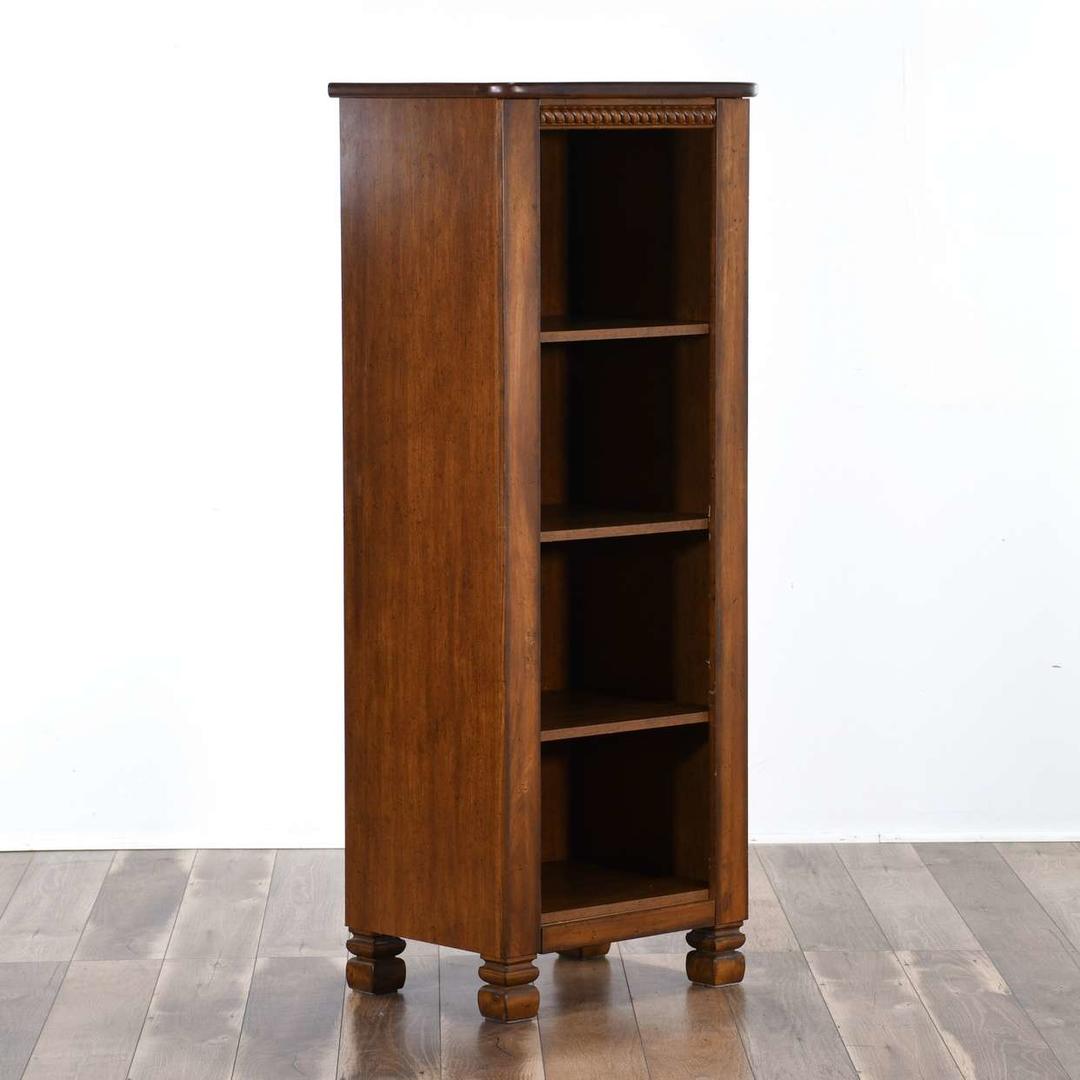 Contemporary Edwardian Style Narrow Bookcase Loveseat (Los Angeles