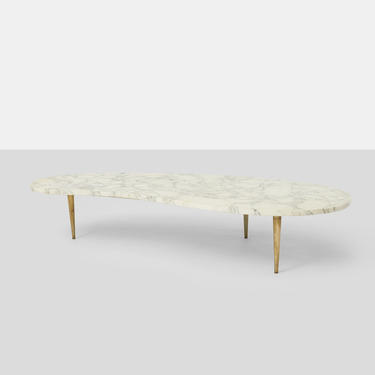 Italian Marble Top Coffee Table